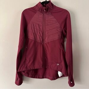 GapFit Zip Up Athletic Jacket‎ | Wine Red